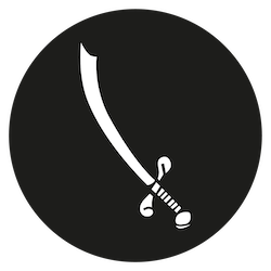 Decal Sheet, Caliphate Round Flag (632-P)