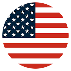 Decal Sheet, U.S. Round Flag (1960-P)