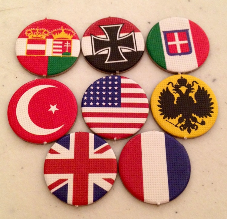Axis & Allies 1914 WW1 Roundels