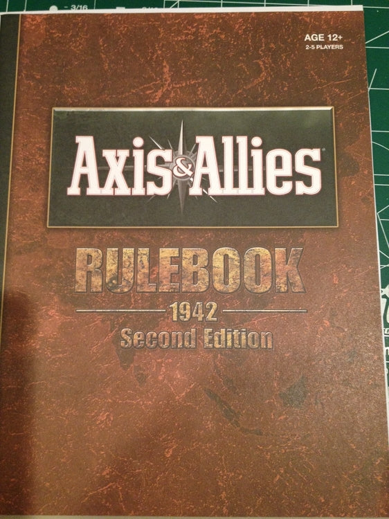 Axis & Allies Rules Booklet - Spring 42 (2nd Ed.)