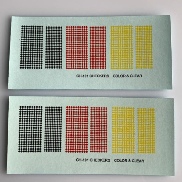 CH-101 Decal Sheet, Checkerboards