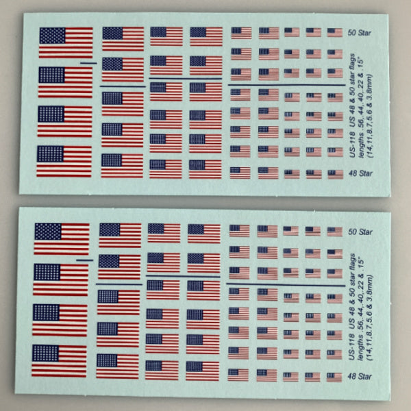 U.S. Flags (US-118)