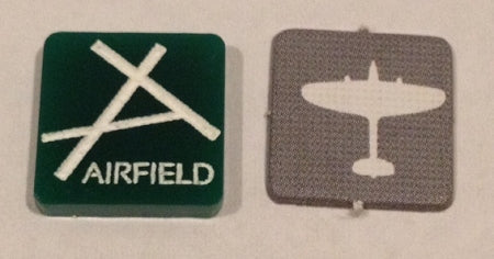 WW2 Airbase (Small) Marker (Acrylic) x5