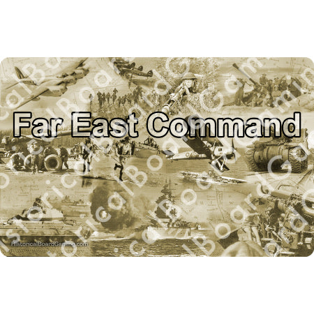 HBG Battle Labels-Far East Command w/ Name