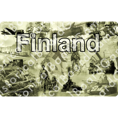Finland Battle Label w/ Name