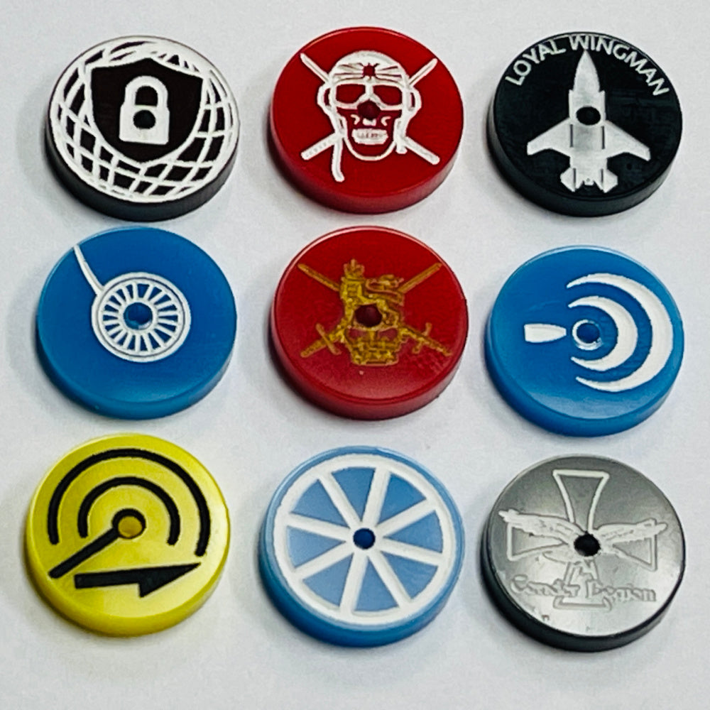Flight Stand markers (Acrylic) x5