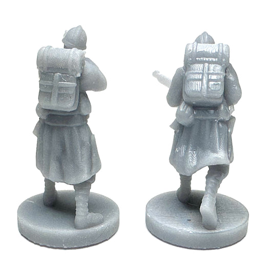 WW1 French Soldier (3D Printed) x5