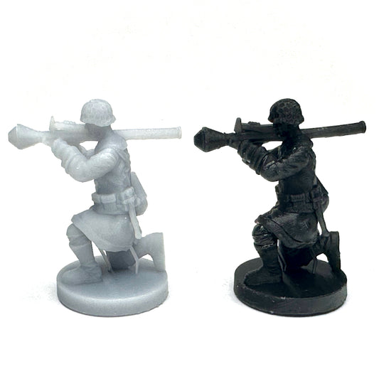 German Panzergrenadier-Panzerfaust (3D Printed) x5