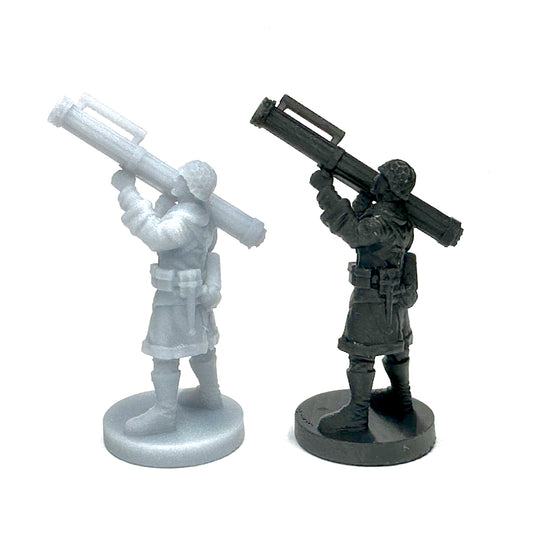 German Panzergrenadier-Fliegerfaust (3D Printed) x5