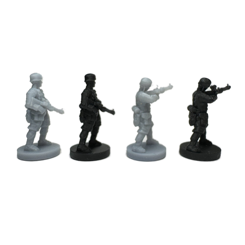 WW2 German Airborne Infantry (3D Printed) x5
