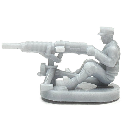 WW1 Japanese Soldier w/Heavy Machine Gun (3D Printed) x5