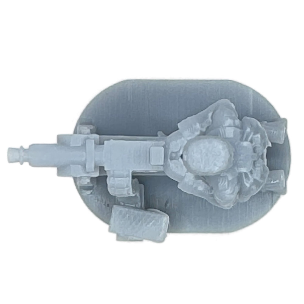 WW1 Ottoman Soldier w/Heavy Machine Gun (3D Printed) x5