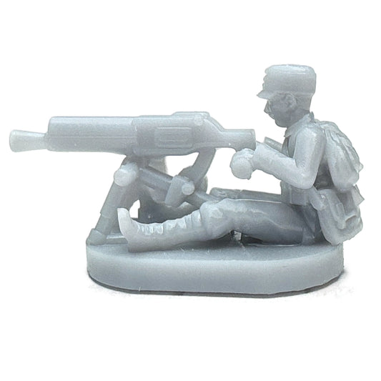 WW1 Austria-Hungary Soldier w/Heavy Machine Gun (3D Printed) x5