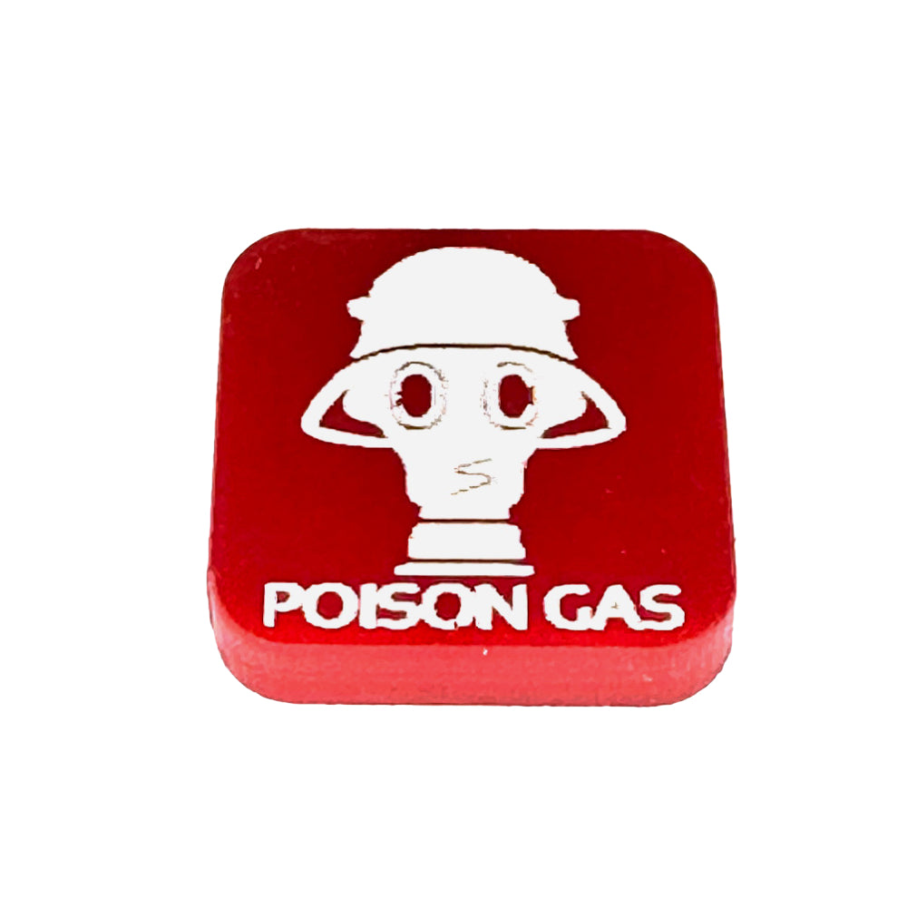 Poison Gas Marker (Red) (Acrylic) x5