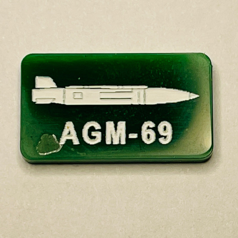 AGM-69 SRAM Missile Marker (Acrylic) x5