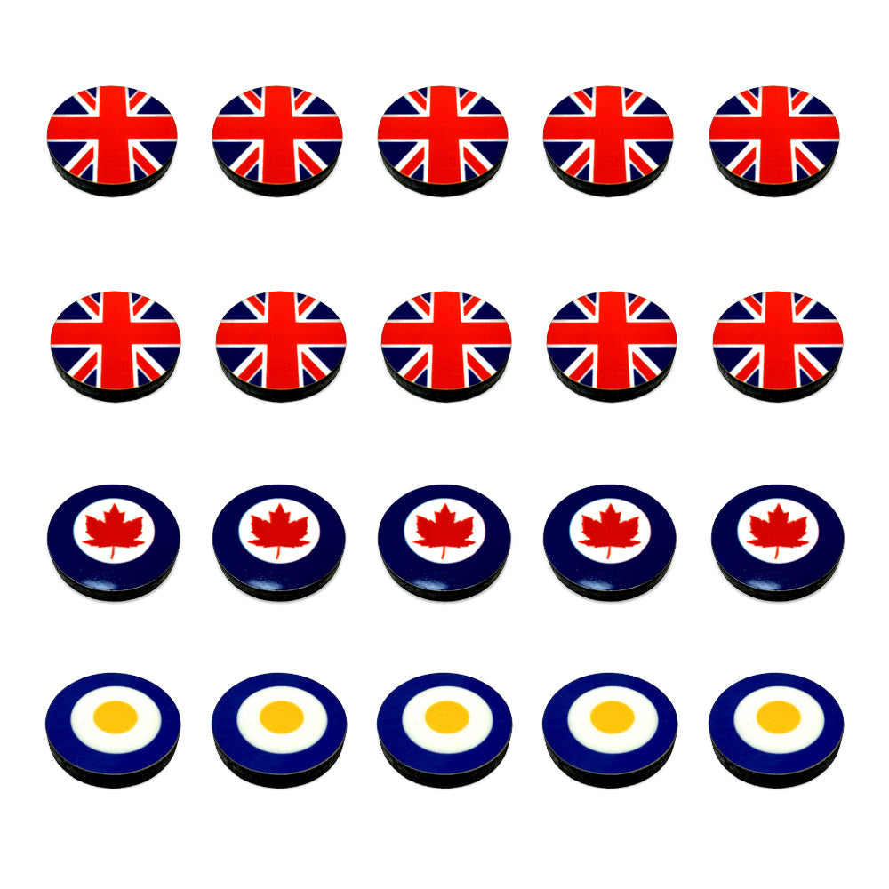 Commonwealth Set 1 (Custom Roundels) 20/set
