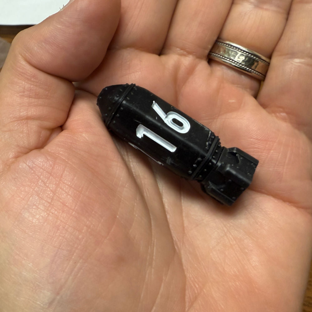 D6 Bomb Dice (3D-Printed) x3