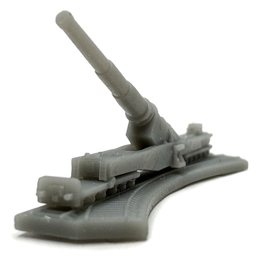 Krupp K5 Railway Gun (3D Printed) xONE