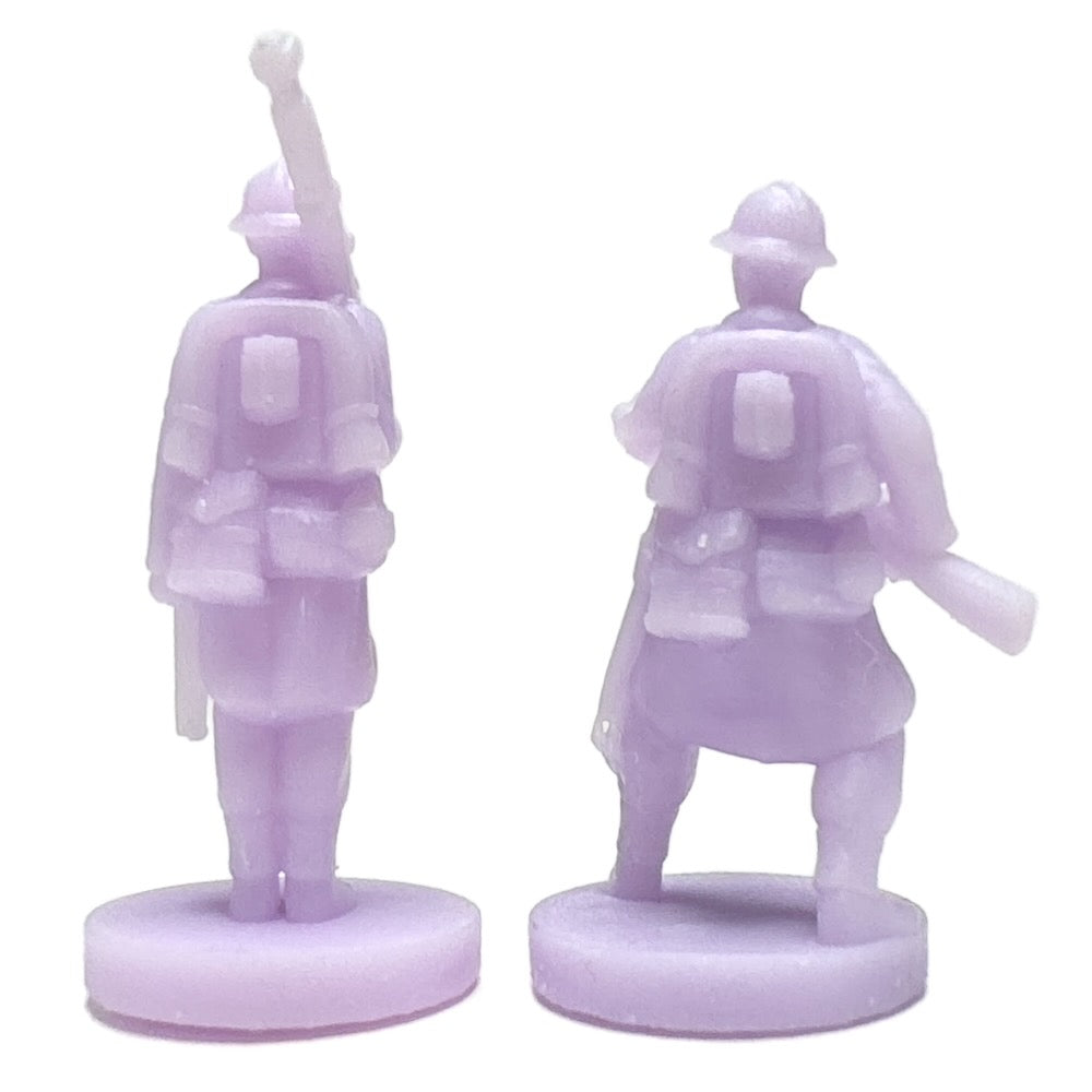 Belgium Soldier WWII (3D Printed) x5