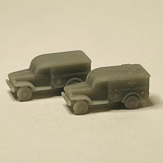 U.S. WC-54 Truck/Ambulance (3D Printed) x5