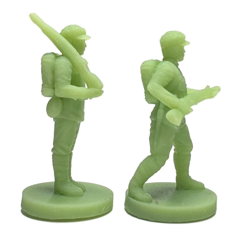 Iranian Soldier WWII (3D Printed) x5
