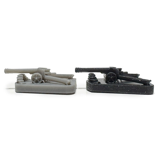 Pak-40 Anti -tank Gun w/Sandbags (3D Printed) x5