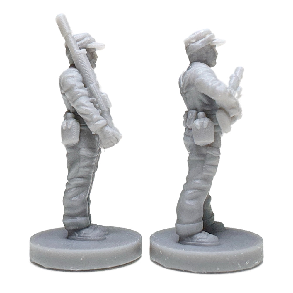 Cuban Soldier 1960's (3D Printed) x5