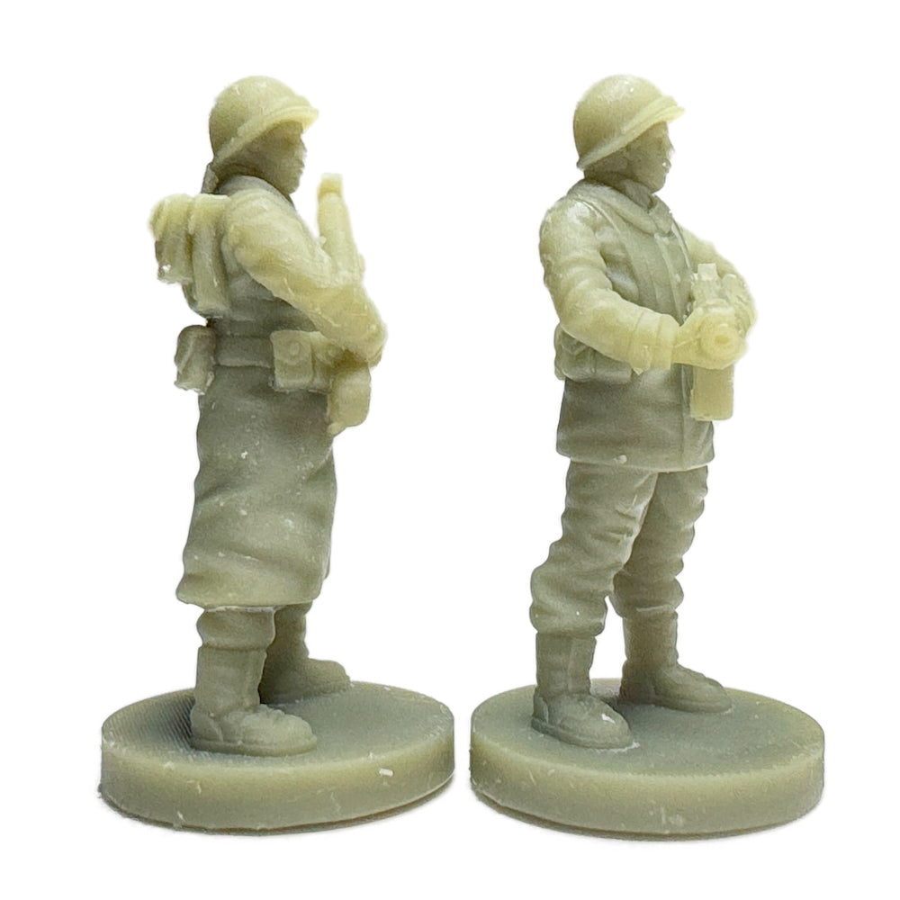 U.S. Soldier Ardennes WWII (3D Printed) x5