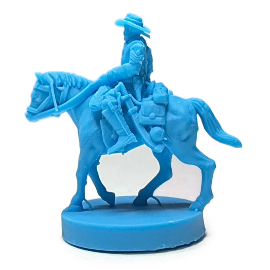 Civil War Union Buffalo Cavalry (3D Printed) x5