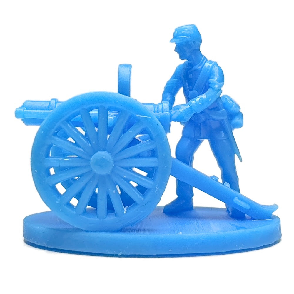 Union Soldier w/Gatling Gun (3D Printed) xONE