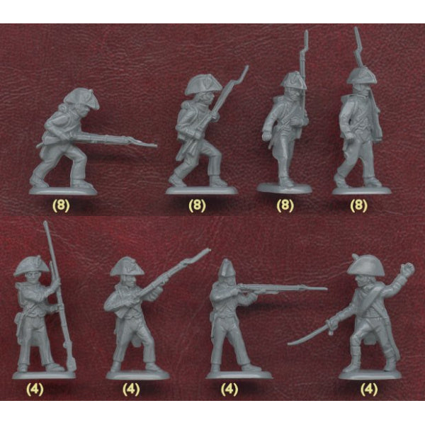 1/72 Napoleonic 1805 French Line Infantry (48) (Hat)