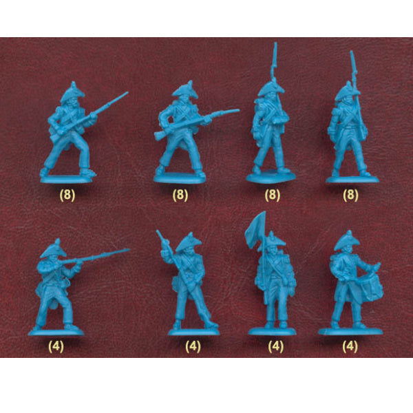 1/72 1805 French Grenadiers & Voltigeurs (48) (Hat)