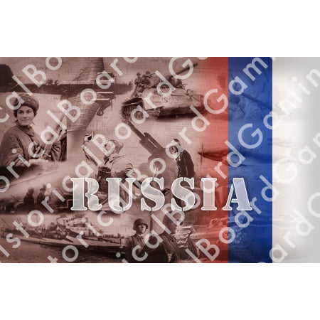 HBG Battle Labels-Russia B w/ Flag