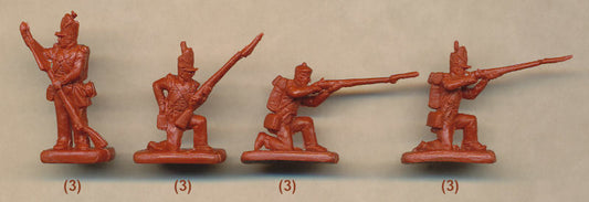1/72 Post Napoleonic - British Infantry in Skirmish (1812-1816)