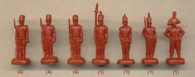1/72 Napoleonic British Light Infantry Standing Order Arms (STR)