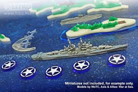 Premium Printed WWII U.S. Pacific Command Tokens (10)
