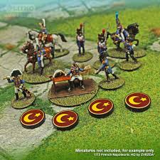 Premium Printed Napoleonic Ottoman Crescent Star (x10)
