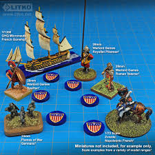 Premium Printed Napoleonic American Shield (x10)