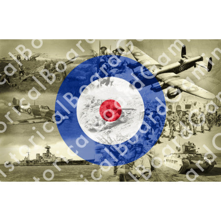 HBG Battle Labels-United Kingdom B Montage w/ Roundel