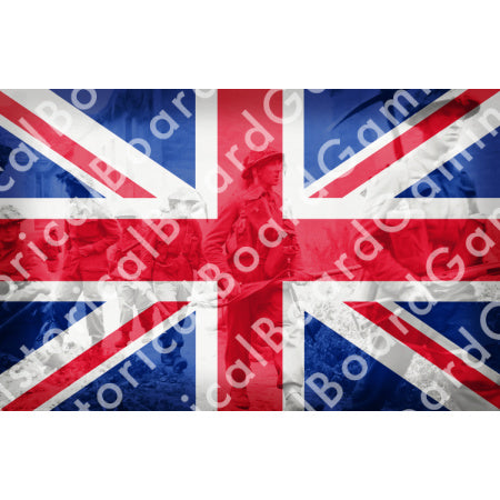 HBG Battle Labels-United Kingdom w/ Art