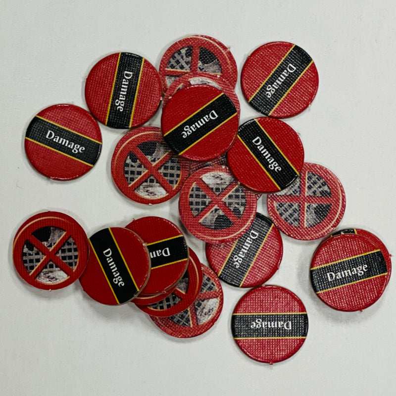 Damage Tokens (Anniversary) 22/set