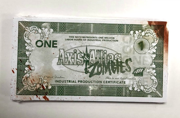 Zombie Industrial Production Certificates-Sealed