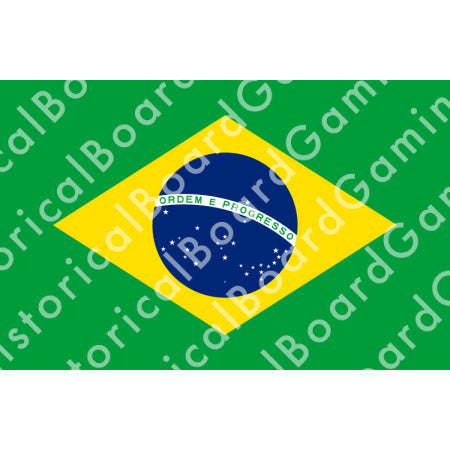 HBG Battle Labels-Brazil (1889-P) Flag