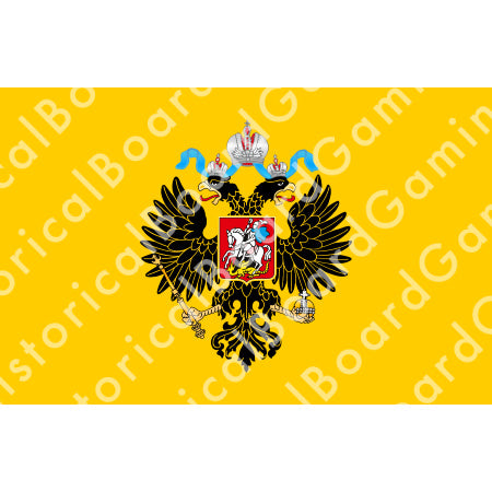 HBG Battle Labels-Russia Czar Flag C (1700-1858)