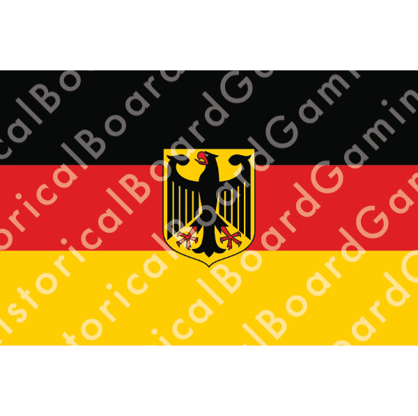 HBG Battle Labels- German Bundesdienstflagge Army (1950-P)