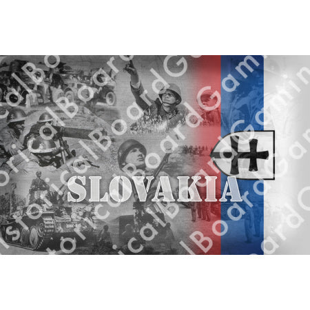 HBG Battle Labels-Slovakia Russia w/ Flag