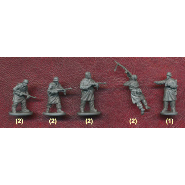 1/72 WWII German Panzergrenadiers Kharkov 1943 Box (Caesar)