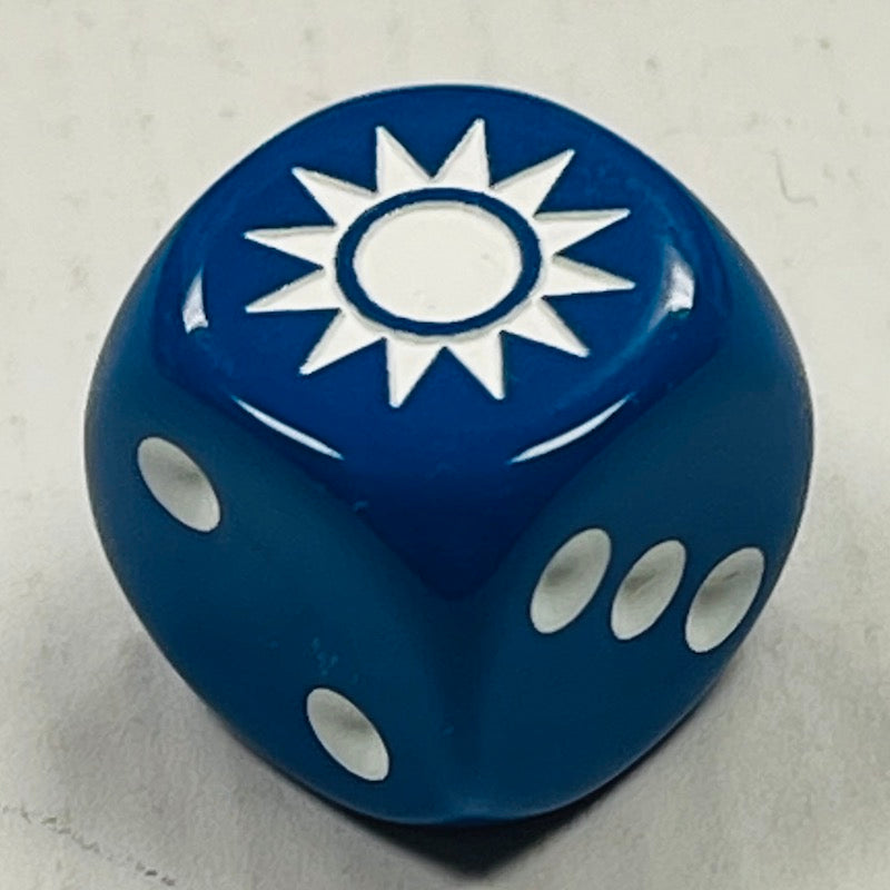 D6 Opaque 16mm Custom Dice w/ Rounded Corners China (x5)