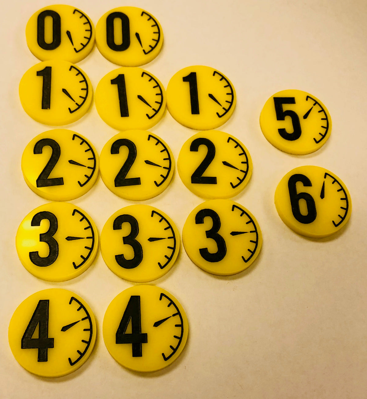 Aircraft Fuel Range Markers (Acrylic)