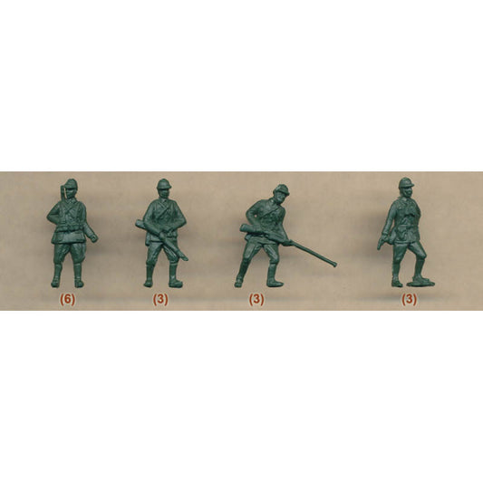 1/72 Polish Uhlan Command Dismounted (First to Fight)